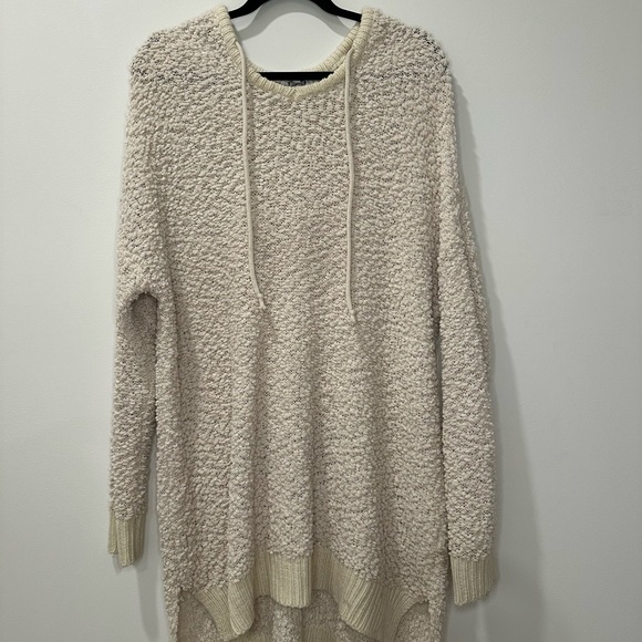 JODIFL Cream Popcorn Sweater Hoodie - Picture 2 of 4